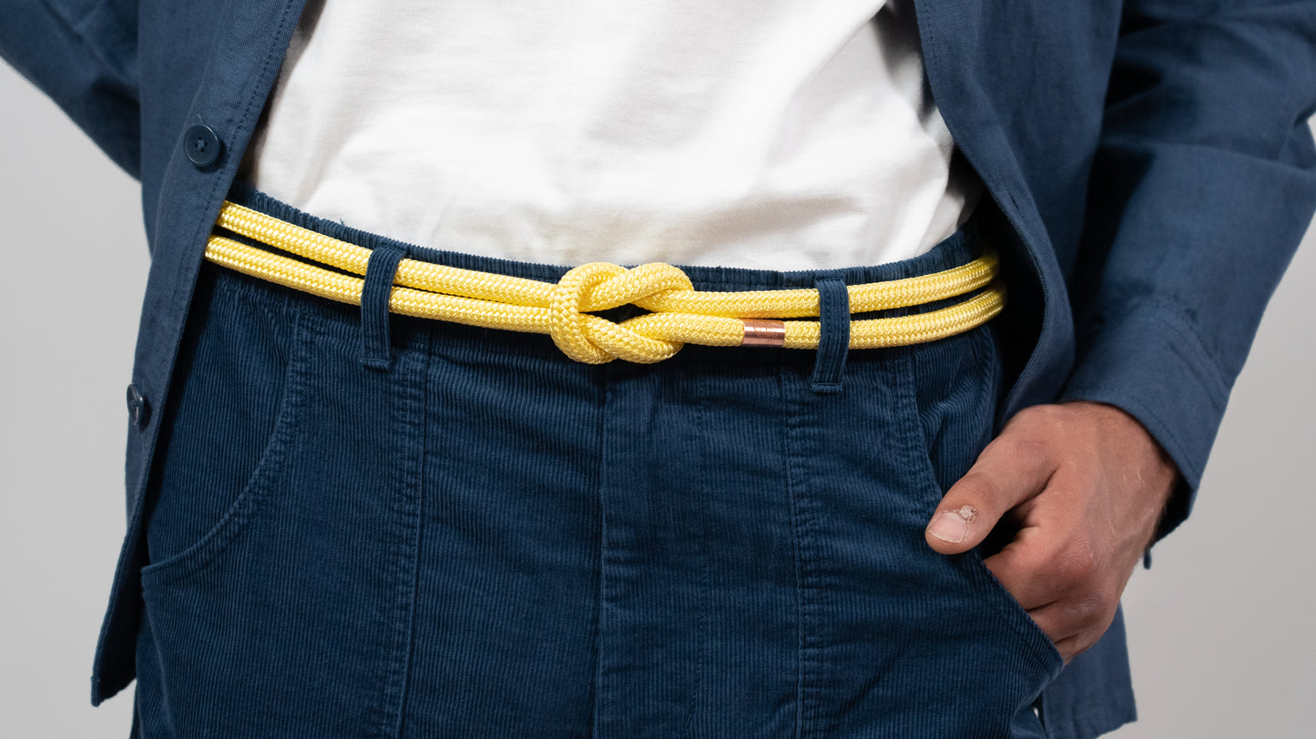 Ceinture en corde de marin made in France