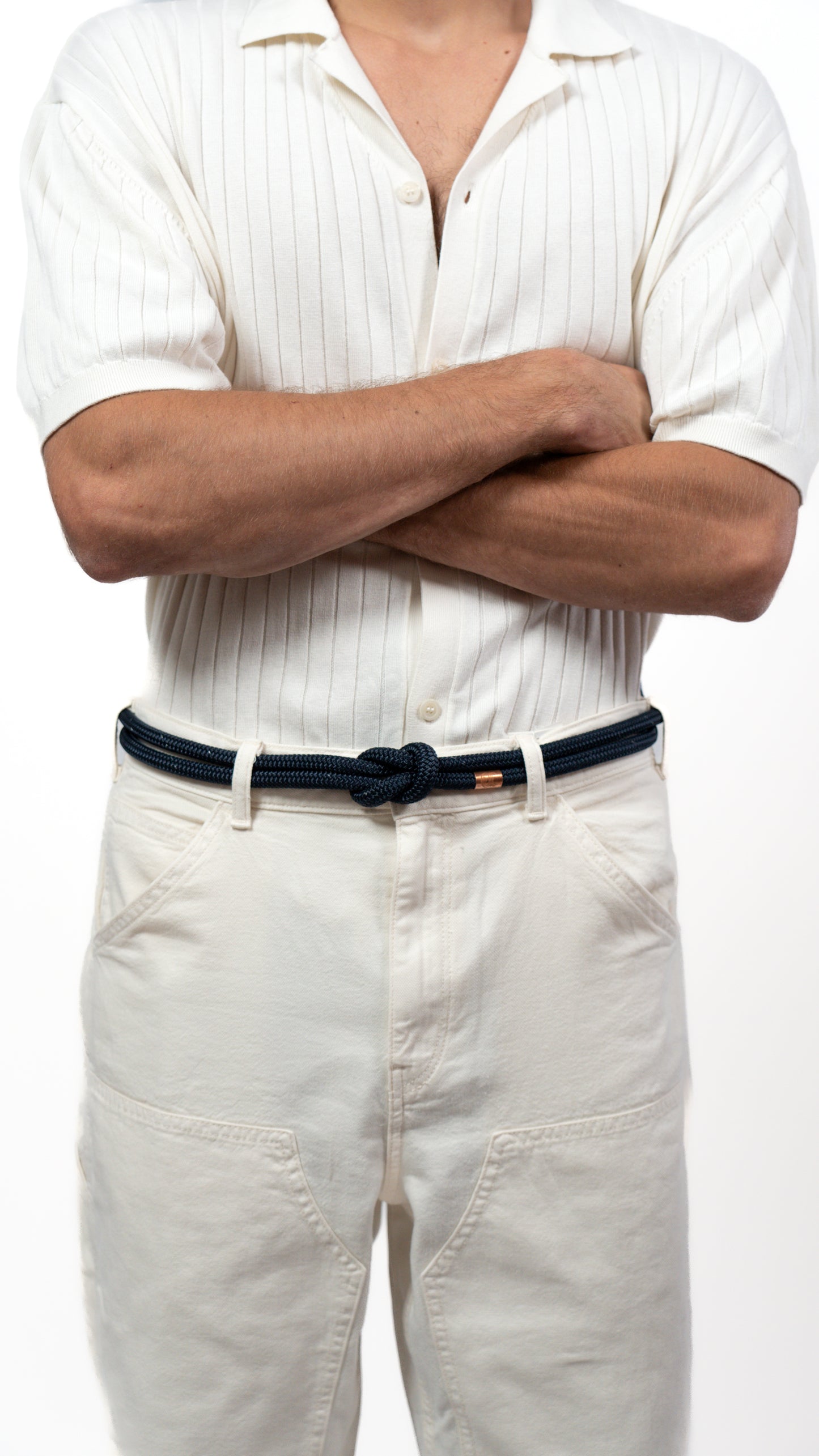 Ceinture en corde de bateau made in france