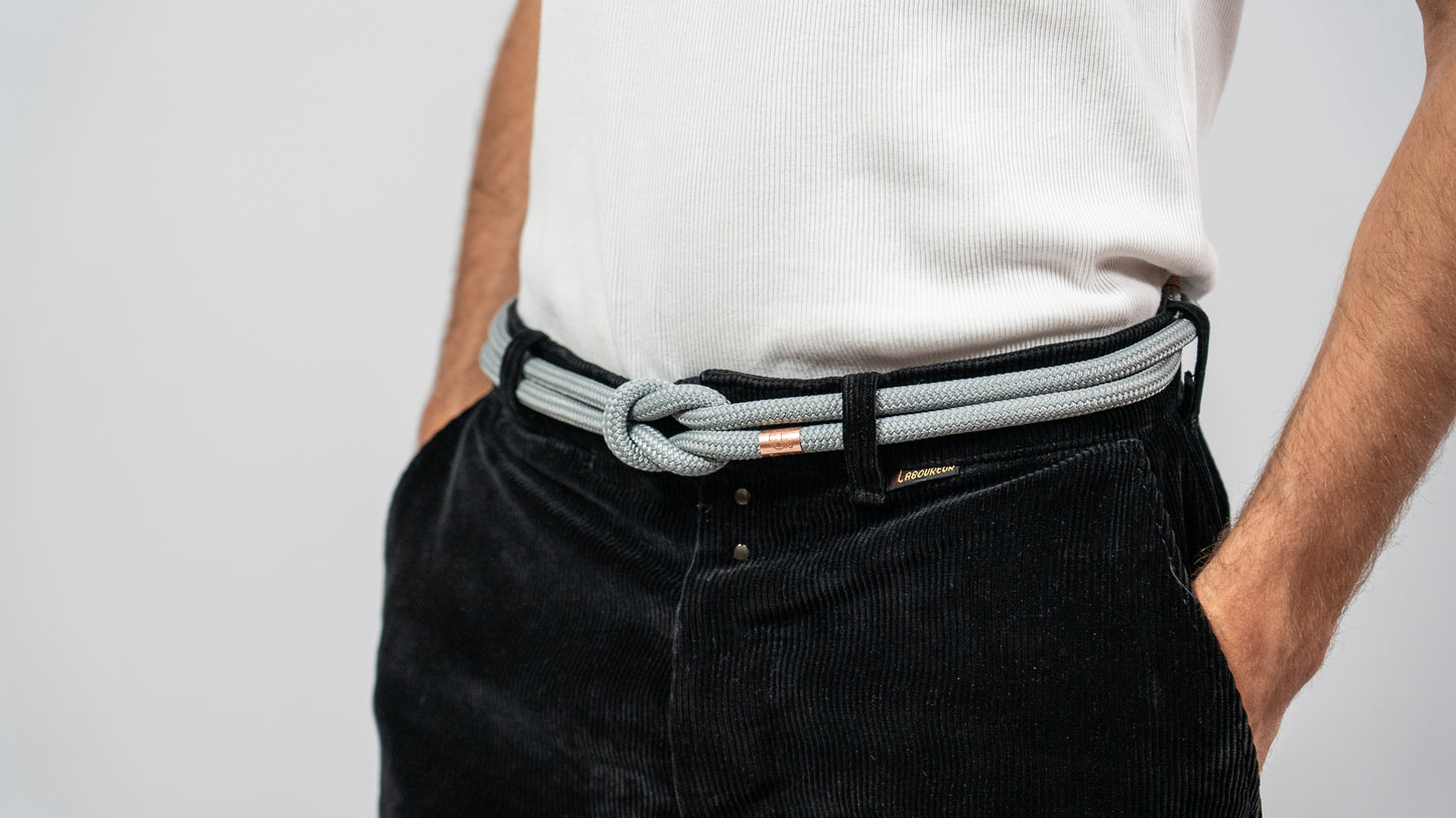 Ceinture en corde de bateau, made in France